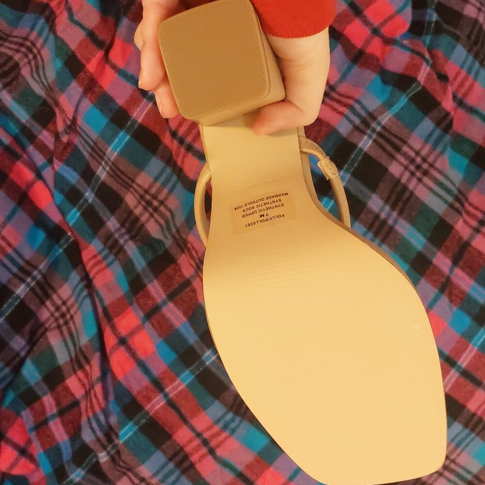 Steve Madden Natural Heels - Never Worn